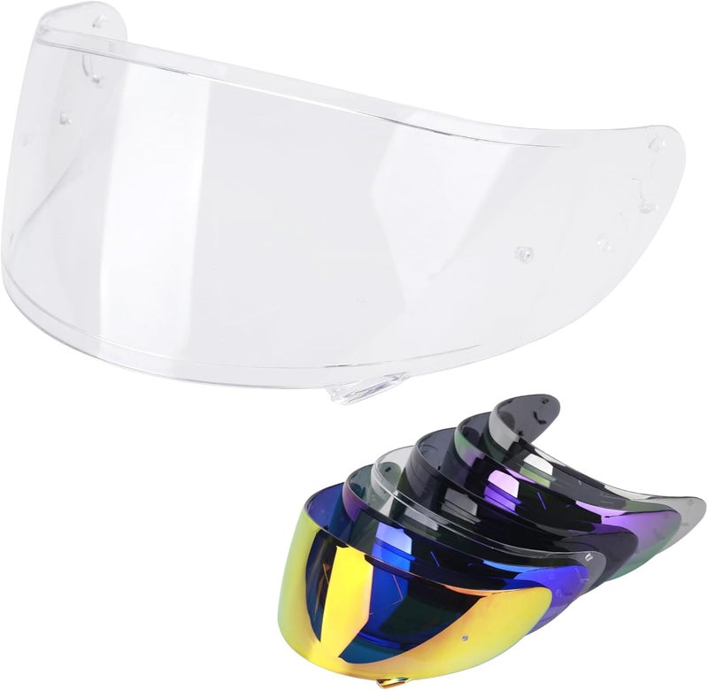 RIDLOG RF 1200 Motorcycle Helmet Visor for RF-1200 CWR-1 Visor X14 Face Shield Replacement for RF-1200 CWR-1 X14 Z7 X-Spirit Tinted RF1200 Visors (Clear) - Image 1